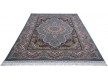 Persian carpet Kashan 620-LBL blue - high quality at the best price in Ukraine