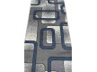 Synthetic runner carpet AQUA 02574E BLUE/L.GREY - high quality at the best price in Ukraine
