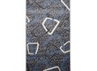 Synthetic runner carpet AQUA 02589A BLUE/L.GREY - high quality at the best price in Ukraine