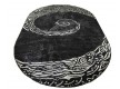 Arylic carpet Florya 0069 fume (black) - high quality at the best price in Ukraine