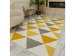 Синтетический ковер ALMINA 131701 grey/yellow - высокое качество по лучшей цене в Украине