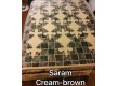 Иранский ковер Diba Carpet Saram cream-brown - высокое качество по лучшей цене в Украине