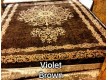 Иранский ковер Diba Carpet Violet brown - высокое качество по лучшей цене в Украине