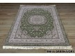 Високощільний килим Erguvan 5981A green-ivory - Висока якість за найкращою ціною в Україні