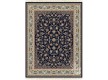 Persian carpet Kashan P553-DBL Dark-Blue - high quality at the best price in Ukraine