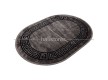 Acrylic carpet Monet MT26D , BLACK DARK GREY - high quality at the best price in Ukraine
