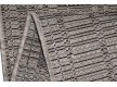 Безворсовий килим Natura 20572 Silver-Black - Висока якість за найкращою ціною в Україні - зображення 2.