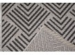 Безворсовий килим Natura 20575 Silver-Black - Висока якість за найкращою ціною в Україні - зображення 3.