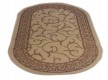 Безворсовий килим Sisal 00014 cream-gold - Висока якість за найкращою ціною в Україні