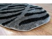 Високоворсний килим 3D Polyester B114 GREY-BLACK - Висока якість за найкращою ціною в Україні - зображення 2.