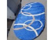 Shaggy carpet Gold Shaggy 8018 blue - high quality at the best price in Ukraine