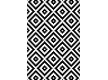 Іранський килим Black&White 1738 - Висока якість за найкращою ціною в Україні