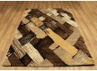Синтетичний килим Feride f476 d.beige-d.beige - Висока якість за найкращою ціною в Україні