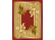 Синтетический ковер Liliya 0557 т.красный - высокое качество по лучшей цене в Украине
