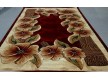 Synthetic carpet Liliya buton tree bordo - high quality at the best price in Ukraine