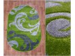 Synthetic carpet Melisa 313 green - high quality at the best price in Ukraine