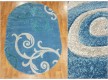 Synthetic carpet Melisa 395 blue - high quality at the best price in Ukraine