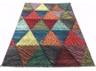 Synthetic carpet Rainbow 14 Colors 7516a Black - high quality at the best price in Ukraine
