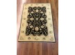 Wool carpet Zigler 1 , BLACK CREAM - high quality at the best price in Ukraine