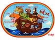 Children carpet Animals Ship Anti-Slip Blue - high quality at the best price in Ukraine