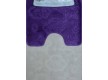 Килим для ванної Silver 30 Dark violet - Висока якість за найкращою ціною в Україні - зображення 2.
