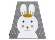 Child  carpet PETIT BUNNY  grey - high quality at the best price in Ukraine