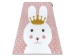 Child  carpet PETIT BUNNY pink - high quality at the best price in Ukraine