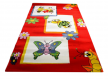 Children carpet Rainbow 3172 red - high quality at the best price in Ukraine