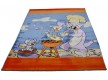 Children carpet Rose 1780A orange-orange - high quality at the best price in Ukraine