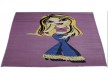 Children carpet Rose 1861A lila-lila - high quality at the best price in Ukraine