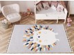 Child  carpet YOYO GD73 grey / white - Hedgehog - high quality at the best price in Ukraine - image 2.