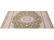Високощільна килимова доріжка Esfahan 4878A green-ivory - Висока якість за найкращою ціною в Україні