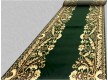 The runner carpet Silver / Gold Rada 028-32 green Rulon - high quality at the best price in Ukraine