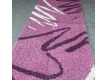 Высоковорсная ковровая дорожка Shaggy 0791 розовый - высокое качество по лучшей цене в Украине