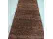 Високоворсна килимова доріжка Shaggy Mono 0720 коричневий - Висока якість за найкращою ціною в Україні