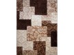 Synthetic runner carpet Daisy Carving 8430A brown - high quality at the best price in Ukraine