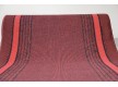 Synthetic runner carpet Дарничанка red (Saba 03) - high quality at the best price in Ukraine