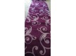 Synthetic runner carpet Legenda 0391 violet - high quality at the best price in Ukraine