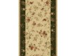 Synthetic runner carpet Selena / Lotos 551-130 green - high quality at the best price in Ukraine