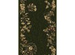 Synthetic runner carpet Selena / Lotos 590-330 green - high quality at the best price in Ukraine