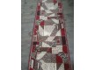Синтетична килимова доріжка Silver  / Gold Rada 335-22 red - Висока якість за найкращою ціною в Україні
