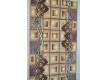 Synthetic runner carpet Silver  / Gold Rada 096-12 Bantik beige - high quality at the best price in Ukraine
