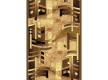 Синтетична килимова доріжка Silver  / Gold Rada 140-12 brown - Висока якість за найкращою ціною в Україні