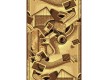 Синтетична килимова доріжка Silver  / Gold Rada 332-12 beige - Висока якість за найкращою ціною в Україні