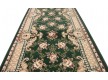 Synthetic runner carpet Silver  / Gold Rada 305-32 green - high quality at the best price in Ukraine
