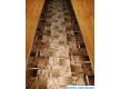 Synthetic runner carpet Super Elmas 5131C ivory-brown - high quality at the best price in Ukraine