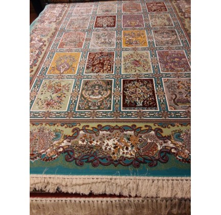 Iranian carpet Diba Carpet Farah blue - высокое качество по лучшей цене в Украине.