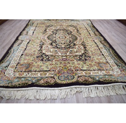 Iranian carpet Diba Carpet Yaghut d.brown - высокое качество по лучшей цене в Украине.