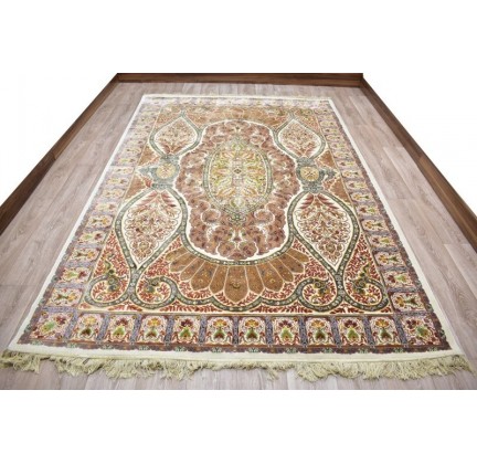 Iranian carpet Diba Carpet Eshgh Cream - высокое качество по лучшей цене в Украине.