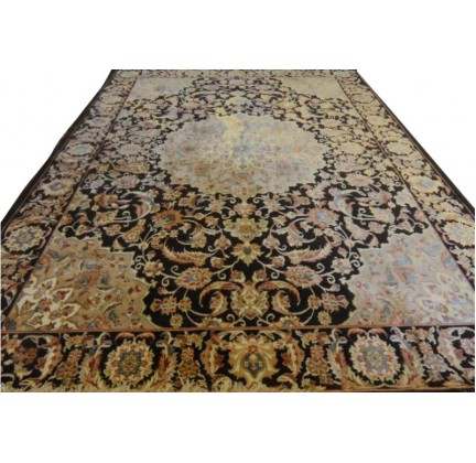 Iranian carpet Diba Carpet Isfahan d.brown - высокое качество по лучшей цене в Украине.